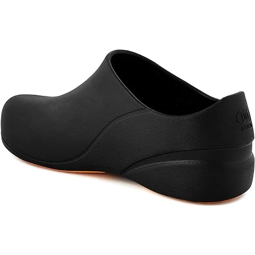 Stico Black Slip Resistant Professional Clogs Work Shoes Men Size 12 Chef NEC03S STICO NEC-03 Men Chef Shoes Clog Kitchen Non-Slip Safety  main image 3